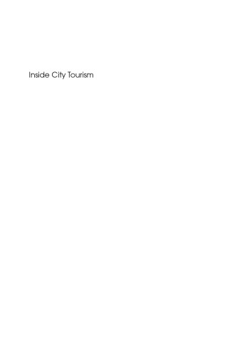 Inside City Tourism: A European Perspective