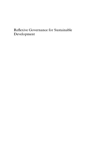 Reflexive Governance for Sustainable Development