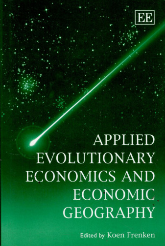 Applied Evolutionary Economics and Economic Geography