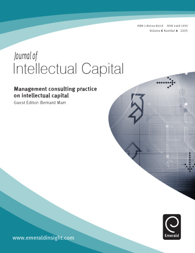 Management consulting practice in Intellectual capital