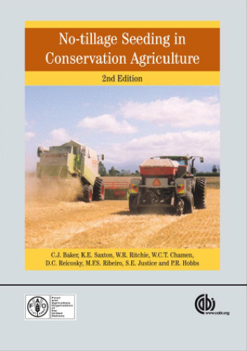 No-tillage seeding in conservation agriculture