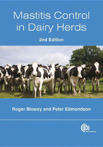 Mastitis Control in Dairy Herds 2nd Edition (Cabi)