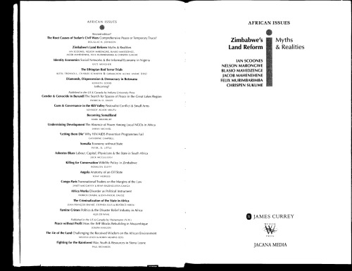 Zimbabwe's Land Reform: Myths and Realities (African Issues)