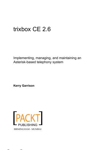 trixbox CE 2.6