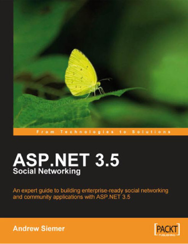 ASP.Net 3.5 Social Networking
