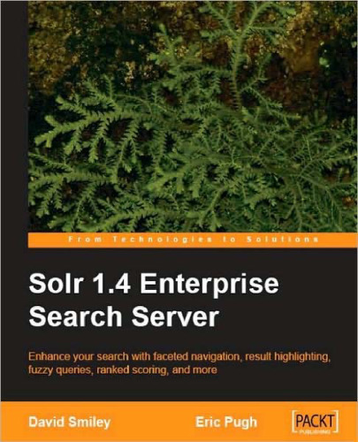 Solr 1.4 Enterprise Search Server