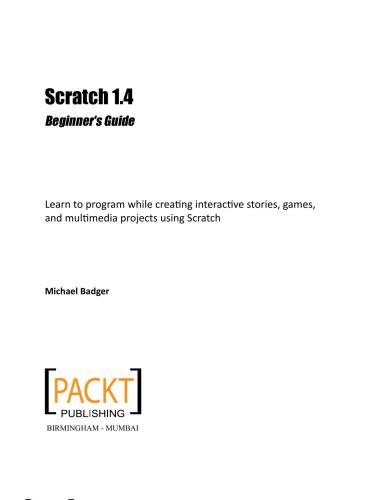Scratch 1.4: Beginner's Guide