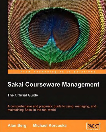 Sakai Courseware Management: The Official Guide