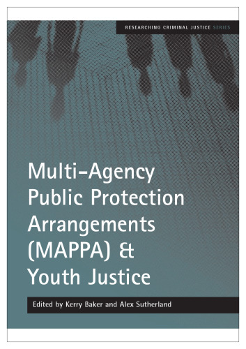 Multi-Agency Public Protection Arrangements and Youth Justice