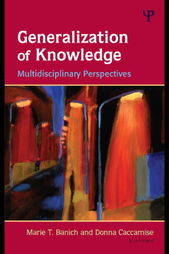 Generalization of Knowledge: Multidisciplinary Perspectives