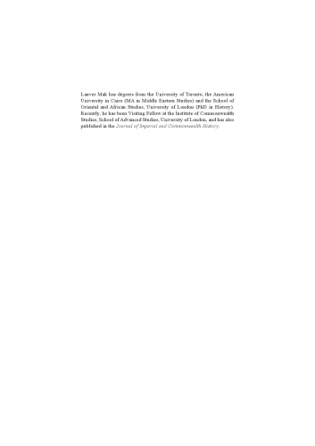 The British in Egypt: Community, Crime and Crises 1882-1922
