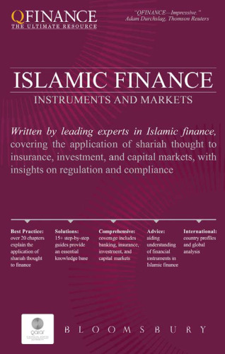 Islamic Finance: Instruments and Markets
