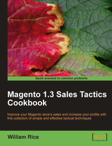 Magento 1.3 Sales Tactics Cookbook