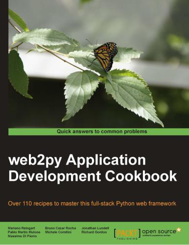 web2py Application Development Cookbook