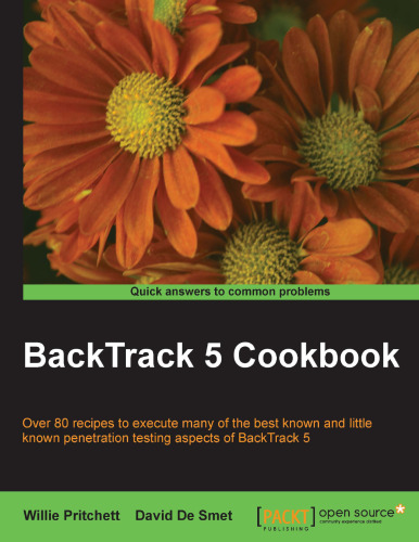 BackTrack 5 Cookbook