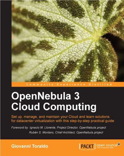 OpenNebula 3 Cloud Computing