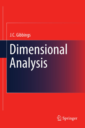 Dimensional Analysis