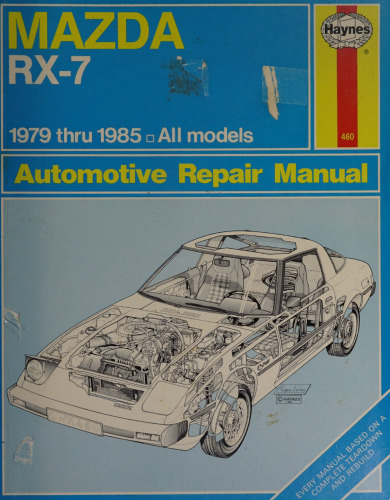 Haynes Mazda RX-7 Owners Workshop Manual