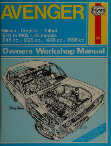 Haynes Avenger Owners Workshop Manual