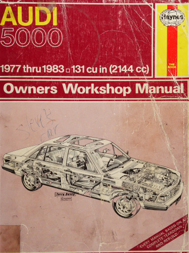Haynes Audi 5000 1977 thru 1983 Owners Workshop Manual