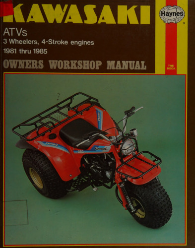 Haynes Kawasaki ATVs Owners Workshop Manual