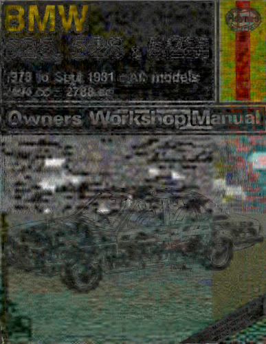 Haynes BMW 525, 528 & 528i Owners Workshop Manual