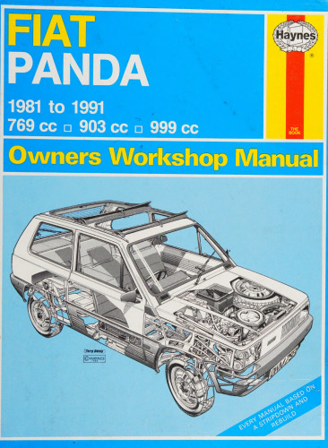 Haynes Fiat Panda 1981 to 1991 Owners Workshop Manual