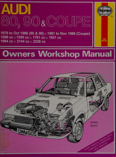 Haynes Audi 80, 90 & Coupe Owners Workshop Manual