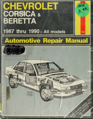 Haynes Chevrolet Corsica & Beretta Automotive Repair Manual