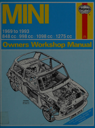Haynes Mini 1969 to 1993 Owners Workshop Manual