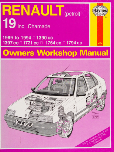 Haynes Renault 19 Owners Workshop Manual