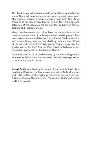 Who Was Jesus?: A Conspiracy in Jerusalem