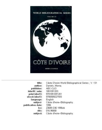 Côte d'ivoire