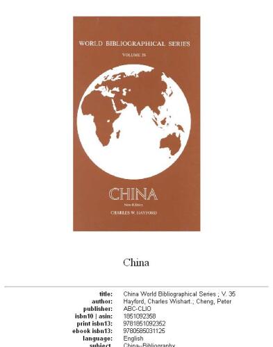 China