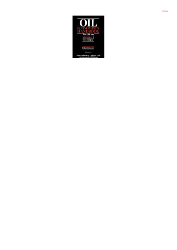Oil Economists' Handbook: Statistics Vol 1