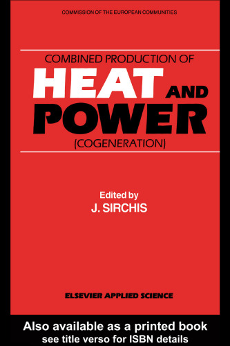 Combined Production of Heat and Power (Cogeneration)