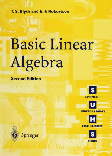 Basic Linear Algebra