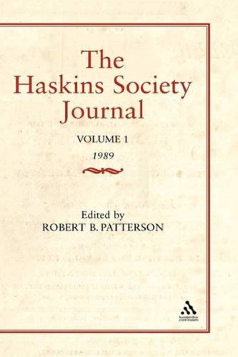 The Haskins Society Journal - Studies in Medieval History