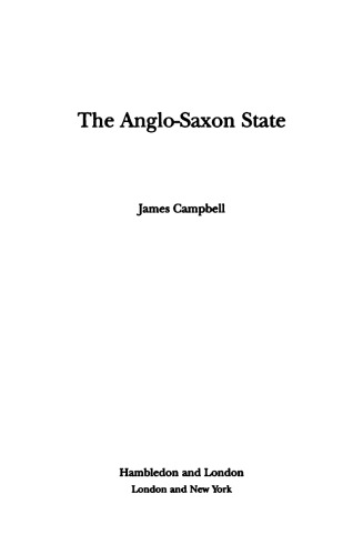 The Anglo-Saxon State
