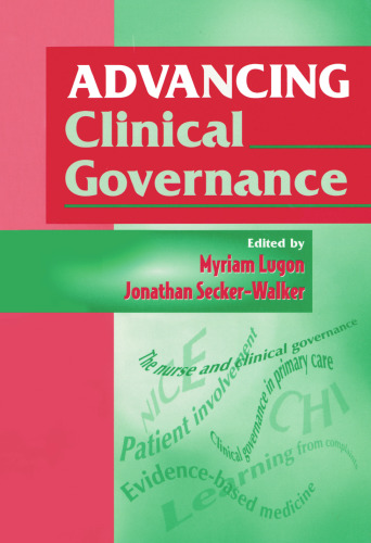 Advancing Clinical Governance