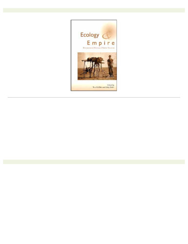 Ecology and Empire: Environmental History of Settler Societies