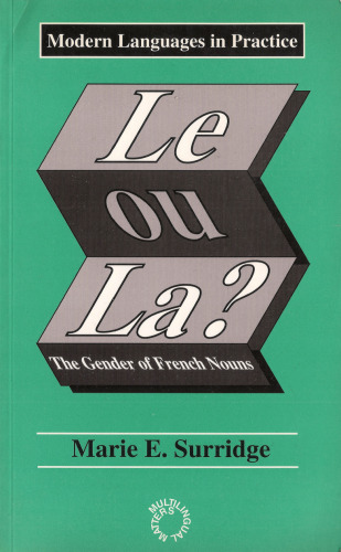 Le ou La? The Gender of French Nouns