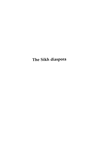 The Sikh Diaspora: The Search For Statehood