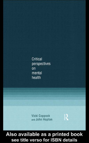 Critical Perspectives on Mental Health