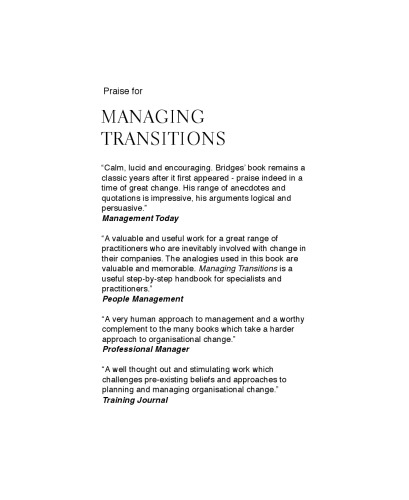 Managing Transitions