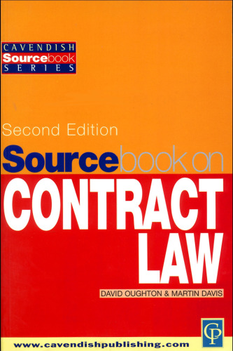Sourcebook on Contract Law
