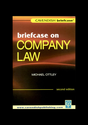 Briefcase on Company Law (Briefcase Series)