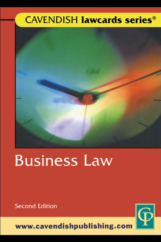 Cavendish: Business Lawcards