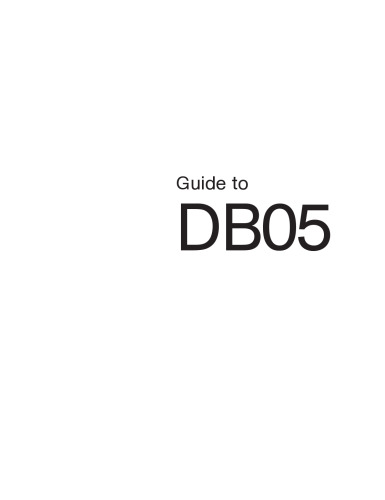 Guide to DB05: Guidance on Hiring an Architect for Your Project