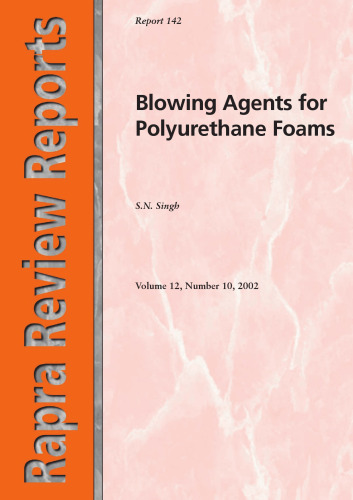 Blowing Agents for Polyurethane Foams